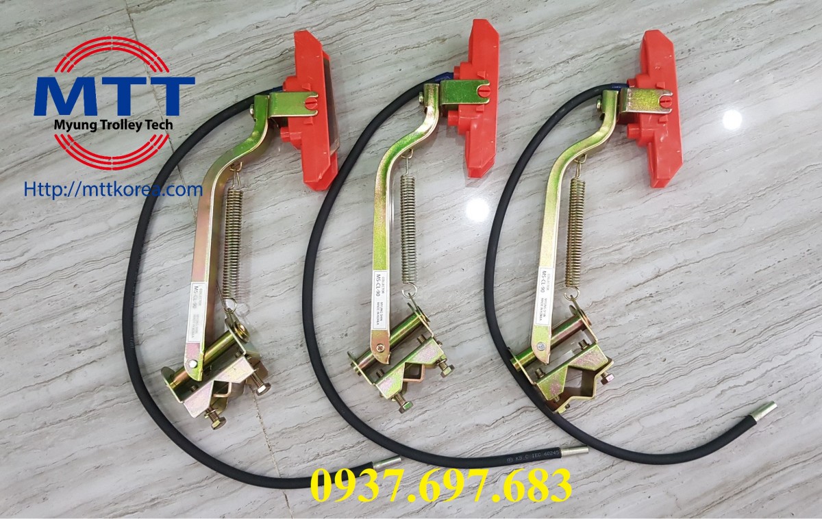 Thiết Bị Cầu Trục MTT Hàn Quốc Tay lấy điện 90A cầu trục Hàn Quốc Thiết Bị Cầu Trục MTT Hàn Quốc Tay lấy điện 90A cầu trục Hàn Quốc
