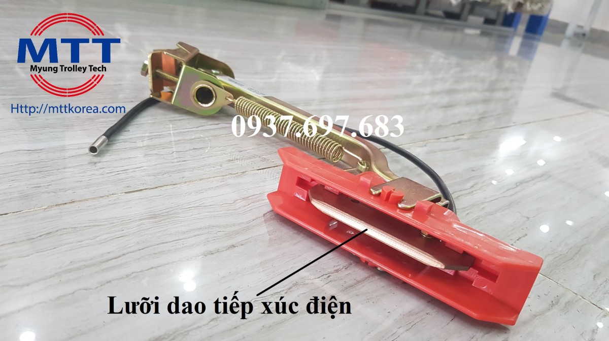 Thiết Bị Cầu Trục MTT Hàn Quốc Chổi tiếp điện cầu trục 60A 