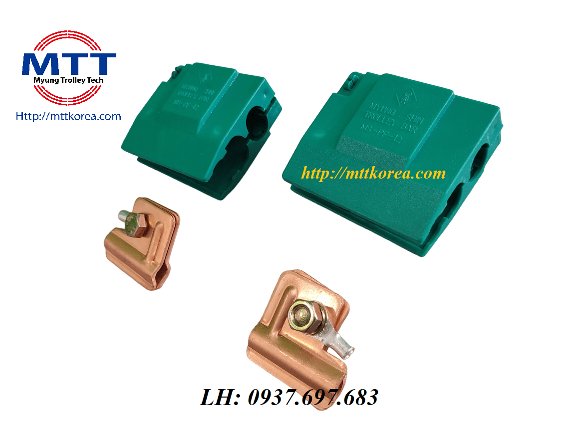 Thiết Bị Cầu Trục MTT Hàn Quốc Đầu nối nguồn ray điện cầu trục 1P 3P Thiết Bị Cầu Trục MTT Hàn Quốc Đầu nối nguồn ray điện cầu trục 1P 3P