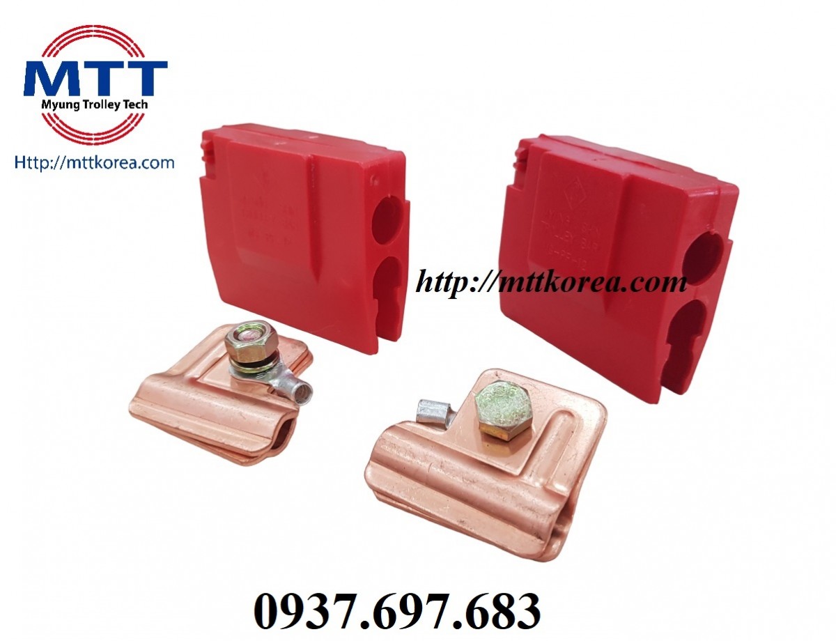 Thiết Bị Cầu Trục MTT Hàn Quốc Đầu nối nguồn ray điện cầu trục 1P 3P Thiết Bị Cầu Trục MTT Hàn Quốc Đầu nối nguồn ray điện cầu trục 1P 3P