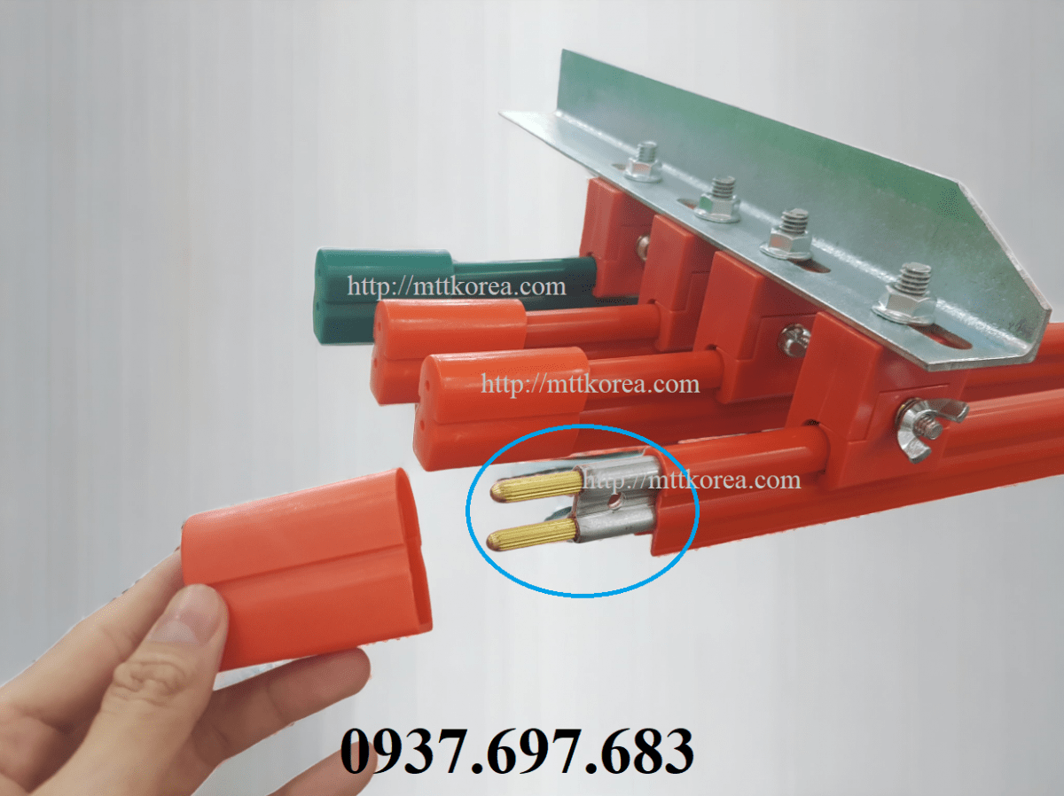 Thiết Bị Cầu Trục MTT Hàn Quốc Nắp chụp cuối ray điện cầu trục 