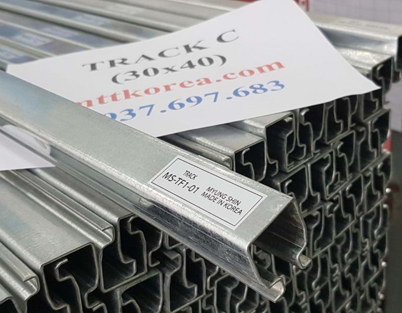 Thiết Bị Cầu Trục MTT Hàn Quốc Ray C cầu trục 30x40 Thiết Bị Cầu Trục MTT Hàn Quốc Ray C cầu trục 30x40