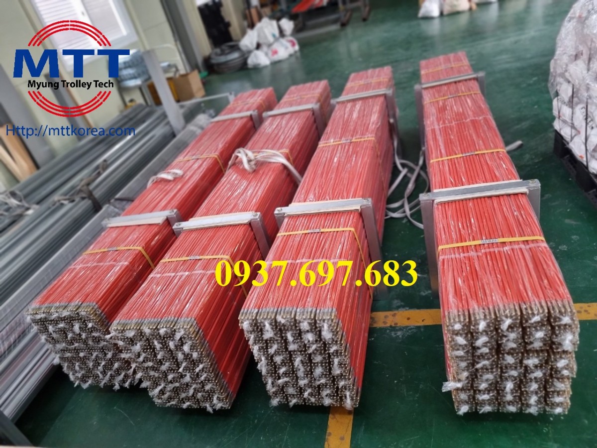 Thiết Bị Cầu Trục MTT Hàn Quốc Ray điện an toàn 60A cầu trục Thiết Bị Cầu Trục MTT Hàn Quốc Ray điện an toàn 60A cầu trục