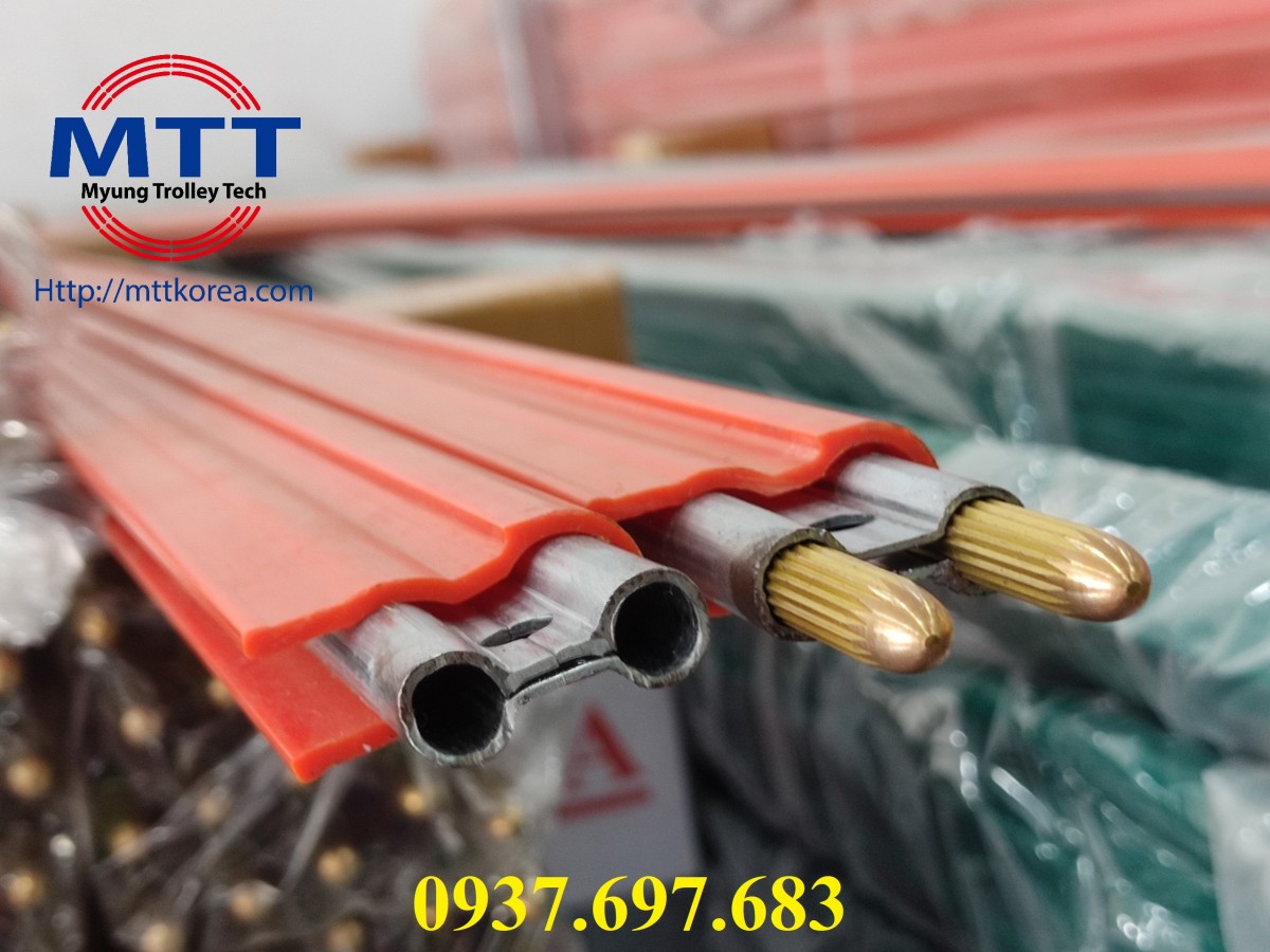 Thiết Bị Cầu Trục MTT Hàn Quốc Ray điện an toàn 60A cầu trục Thiết Bị Cầu Trục MTT Hàn Quốc Ray điện an toàn 60A cầu trục