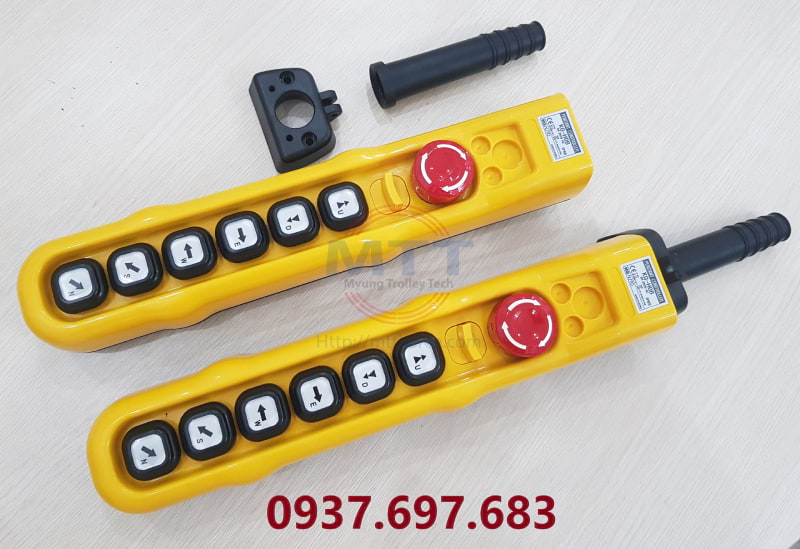 Thiết Bị Cầu Trục MTT Hàn Quốc Tay bấm điều khiển H06ECAA cầu trục Thiết Bị Cầu Trục MTT Hàn Quốc Tay bấm điều khiển H06ECAA cầu trục
