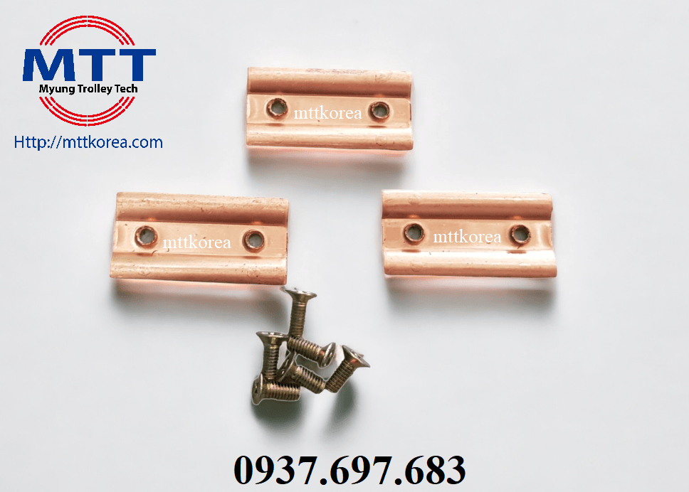 Thiết Bị Cầu Trục MTT Hàn Quốc Bát nối ray điện cầu trục - Loại đồng Thiết Bị Cầu Trục MTT Hàn Quốc Bát nối ray điện cầu trục - Loại đồng