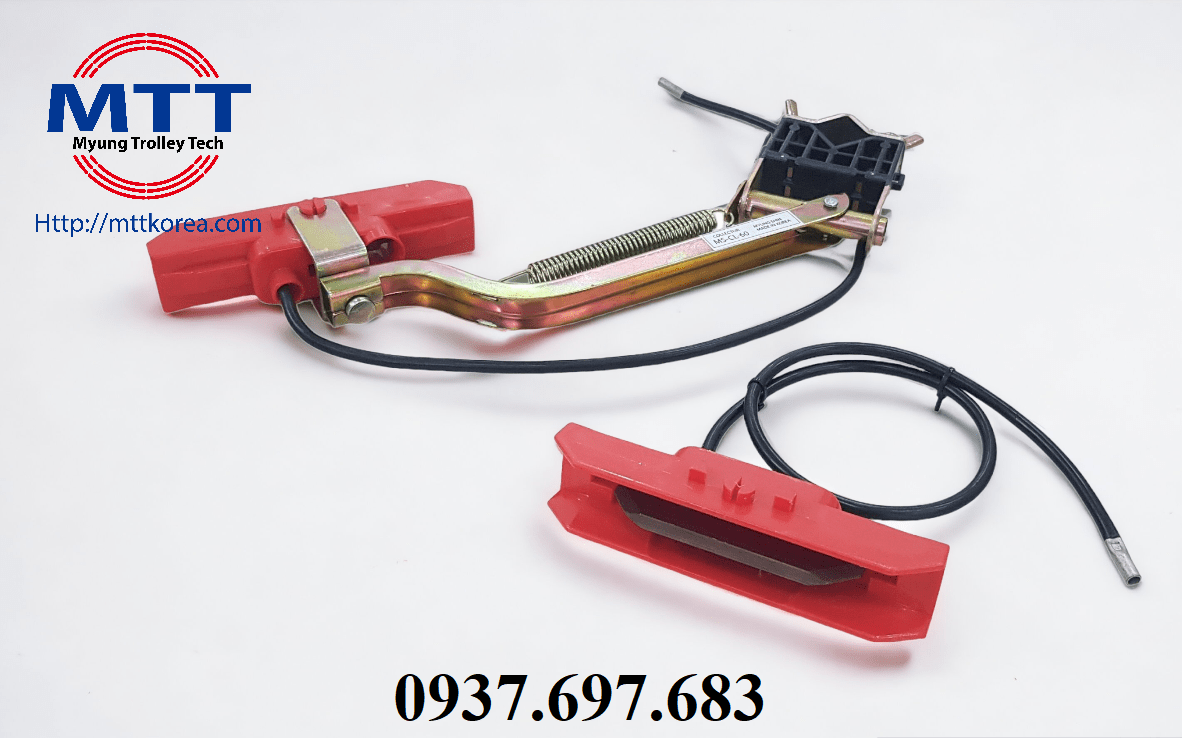 Thiết Bị Cầu Trục MTT Hàn Quốc Chổi tiếp điện 60A PVC cầu trục Thiết Bị Cầu Trục MTT Hàn Quốc Chổi tiếp điện 60A PVC cầu trục