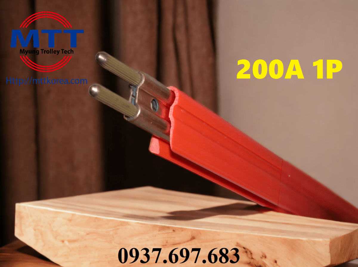 Thiết Bị Cầu Trục MTT Hàn Quốc Ray điện cầu trục 1P 3P 4P Thiết Bị Cầu Trục MTT Hàn Quốc Ray điện cầu trục 1P 3P 4P