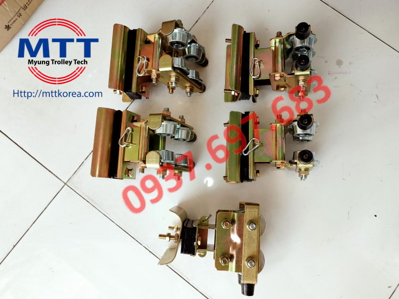 Thiết Bị Cầu Trục MTT Hàn Quốc Con lăn treo cáp dầm I 