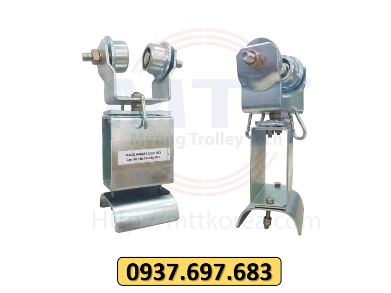 Thiết Bị Cầu Trục MTT Hàn Quốc Con lăn đầu cáp dầm I 