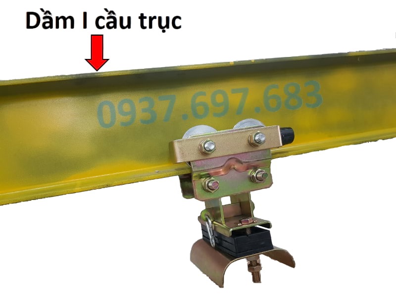 Con lăn treo cáp dầm I