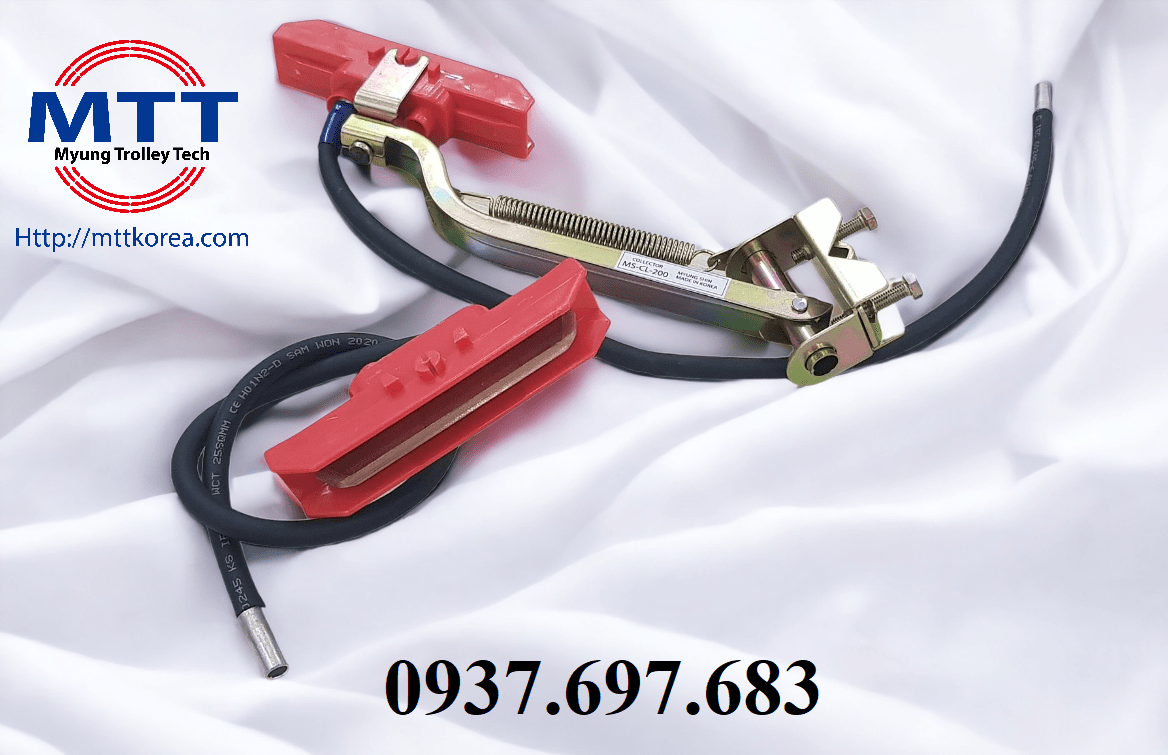 Thiết Bị Cầu Trục MTT Hàn Quốc Chổi tiếp điện 1P 200A cầu trục 