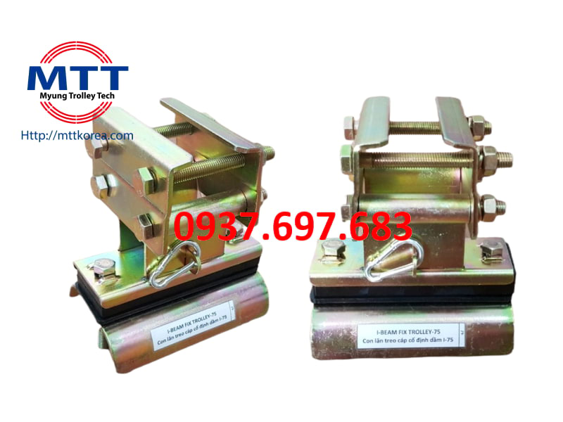 Thiết Bị Cầu Trục MTT Hàn Quốc Con lăn cáp cố định dầm I-75 