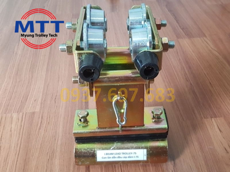 Thiết Bị Cầu Trục MTT Hàn Quốc Con trượt dẫn đầu cáp dầm I-75 Thiết Bị Cầu Trục MTT Hàn Quốc Con trượt dẫn đầu cáp dầm I-75