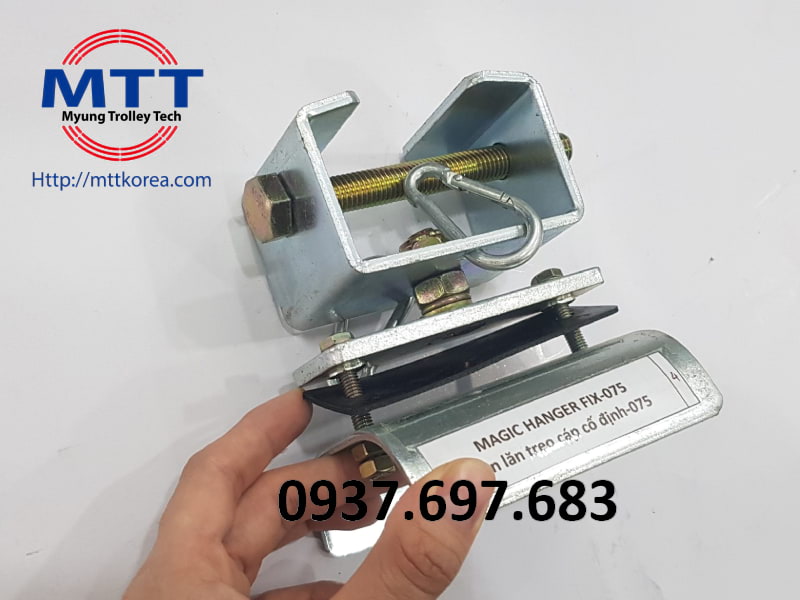 Thiết Bị Cầu Trục MTT Hàn Quốc Kẹp cố định cáp dầm I-75 Thiết Bị Cầu Trục MTT Hàn Quốc Kẹp cố định cáp dầm I-75