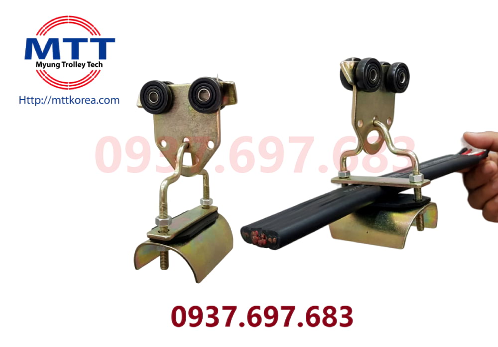 Con lăn treo cáp điện