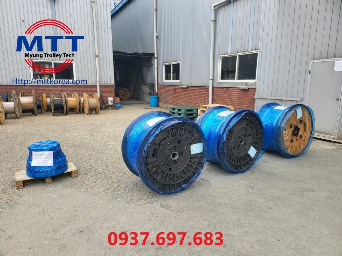 Thiết Bị Cầu Trục MTT Hàn Quốc Cáp dẹt cầu trục 10SQx4C+1.5SQx10C Thiết Bị Cầu Trục MTT Hàn Quốc Cáp dẹt cầu trục 10SQx4C+1.5SQx10C