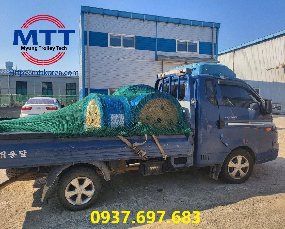 Thiết Bị Cầu Trục MTT Hàn Quốc Cáp dẹt cầu trục 10SQx4C+1.5SQx10C Thiết Bị Cầu Trục MTT Hàn Quốc Cáp dẹt cầu trục 10SQx4C+1.5SQx10C