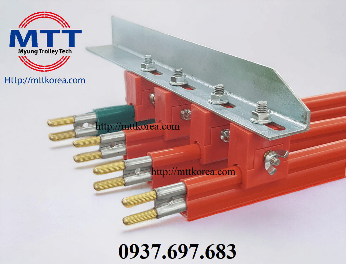 Thiết Bị Cầu Trục MTT Hàn Quốc Giá đỡ ray điện 1P cầu trục Hàn Quốc 