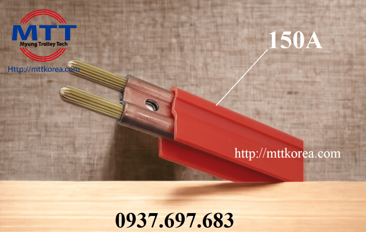 Thiết Bị Cầu Trục MTT Hàn Quốc Ray điện an toàn 150A cầu trục Thiết Bị Cầu Trục MTT Hàn Quốc Ray điện an toàn 150A cầu trục