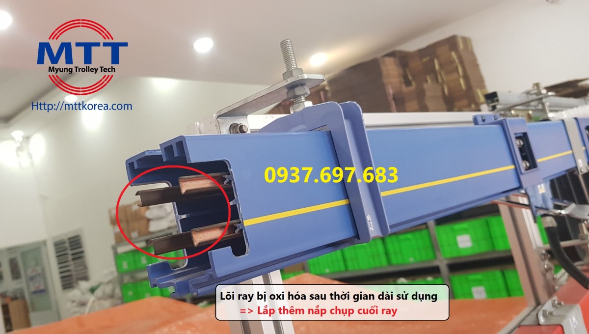 Thiết Bị Cầu Trục MTT Hàn Quốc Nắp chụp cuối ray hộp kín 4P Thiết Bị Cầu Trục MTT Hàn Quốc Nắp chụp cuối ray hộp kín 4P