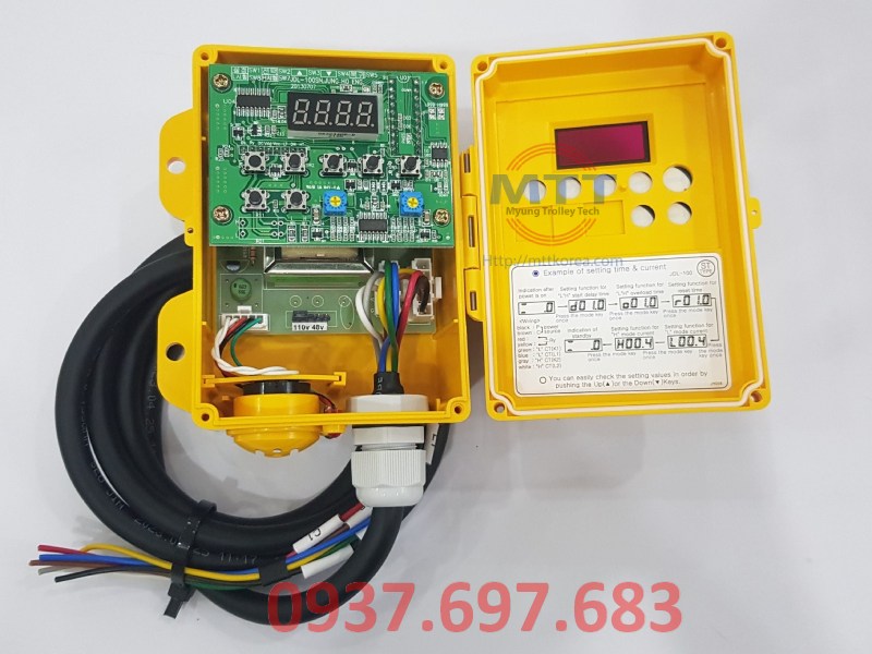 Thiết Bị Cầu Trục MTT Hàn Quốc Bộ báo quá tải cầu trục Jungho JDL-100 Thiết Bị Cầu Trục MTT Hàn Quốc Bộ báo quá tải cầu trục Jungho JDL-100