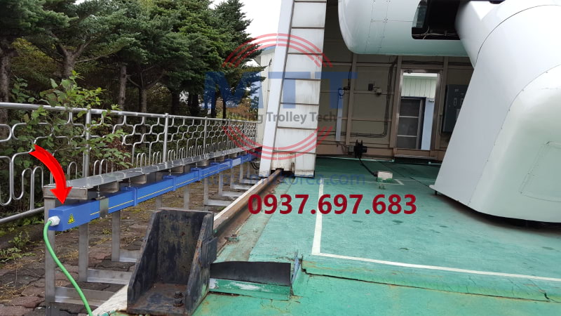 Thiết Bị Cầu Trục MTT Hàn Quốc Hộp nối nguồn ray điện hộp kín 
