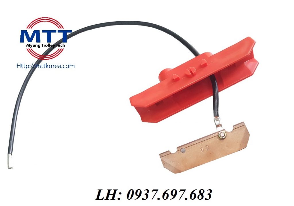 Lá than chổi tiếp điện cầu trục 60A