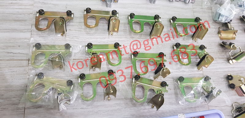 Thiết Bị Cầu Trục MTT Hàn Quốc Con lăn dẫn hướng cáp ray C cầu trục Thiết Bị Cầu Trục MTT Hàn Quốc Con lăn dẫn hướng cáp ray C cầu trục