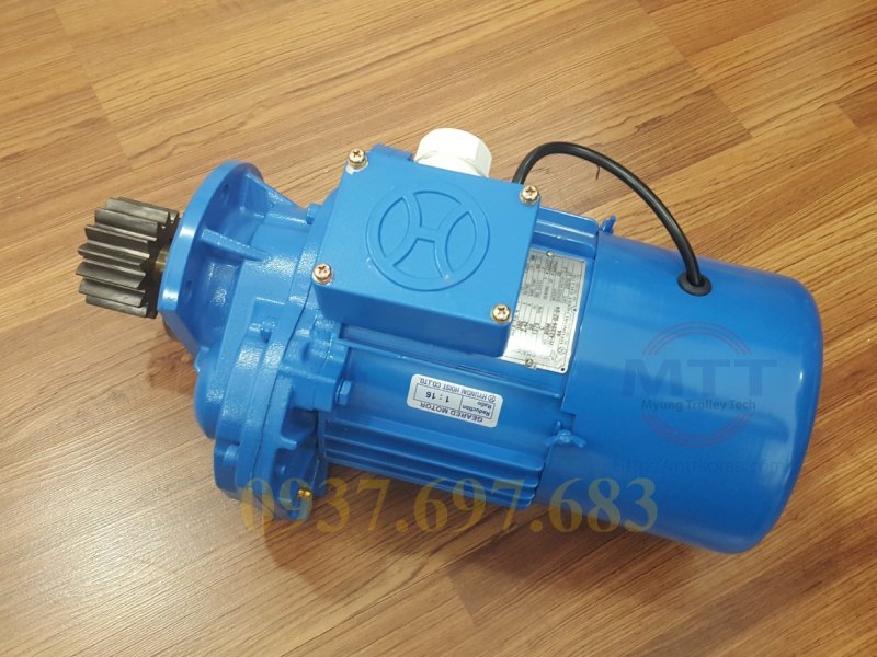 Thiết Bị Cầu Trục MTT Hàn Quốc Motor dầm biên cầu trục 0.75kWx4P 