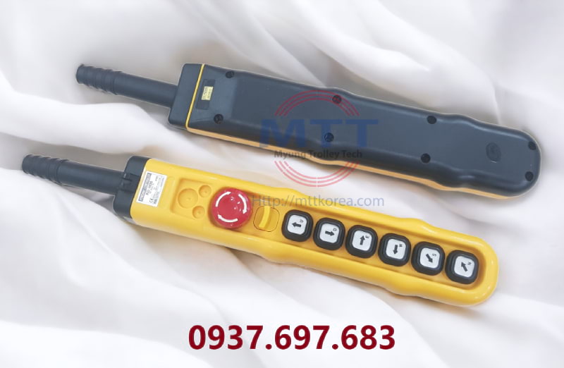 Thiết Bị Cầu Trục MTT Hàn Quốc Tay bấm điều khiển H06EAAA có dây Thiết Bị Cầu Trục MTT Hàn Quốc Tay bấm điều khiển H06EAAA có dây