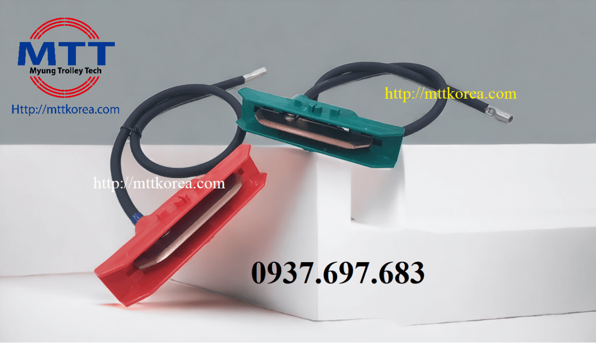 Thiết Bị Cầu Trục MTT Hàn Quốc Đầu chổi tiếp điện 90A Thiết Bị Cầu Trục MTT Hàn Quốc Đầu chổi tiếp điện 90A