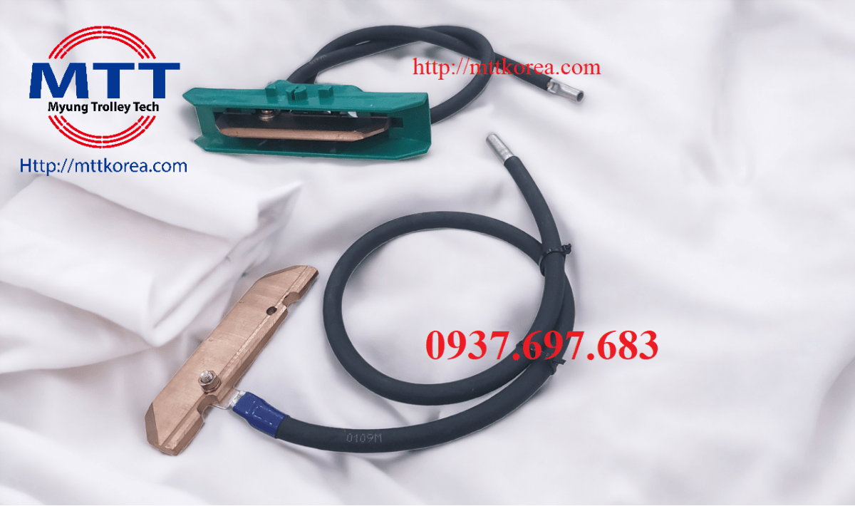Thiết Bị Cầu Trục MTT Hàn Quốc Đầu chổi tiếp điện 90A Thiết Bị Cầu Trục MTT Hàn Quốc Đầu chổi tiếp điện 90A