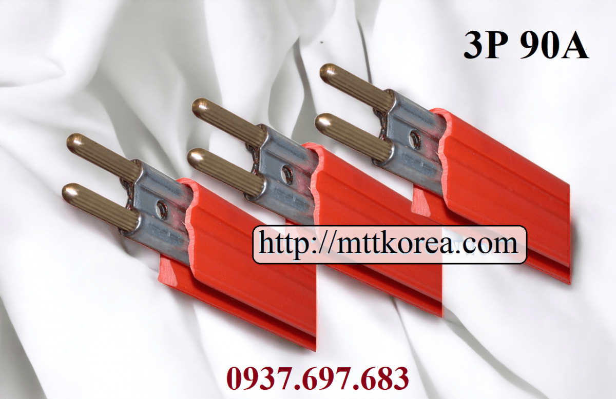 Thiết Bị Cầu Trục MTT Hàn Quốc Ray điện an toàn 300A cầu trục 