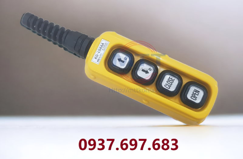 Thiết Bị Cầu Trục MTT Hàn Quốc Tay bấm điều khiển 4 nút L04AA(K) 