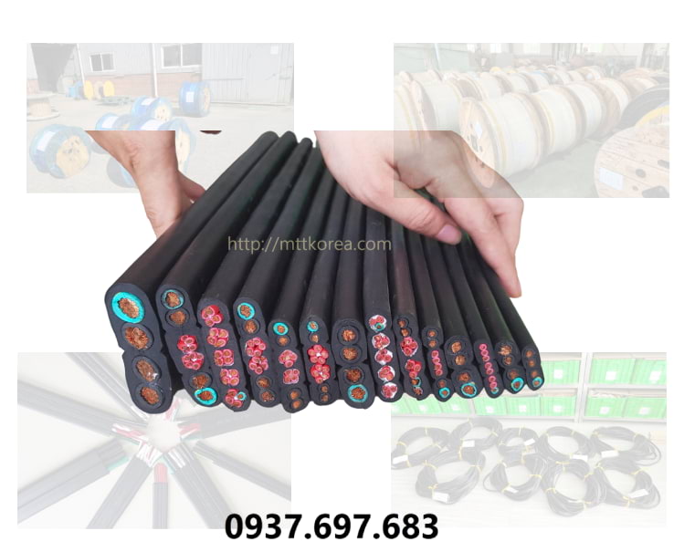 Thiết Bị Cầu Trục MTT Hàn Quốc Cáp dẹt cầu trục 16SQx4C Thiết Bị Cầu Trục MTT Hàn Quốc Cáp dẹt cầu trục 16SQx4C