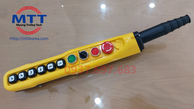 Thiết Bị Cầu Trục MTT Hàn Quốc Tay bấm điều khiển 10 nút H10EPMHAAA 