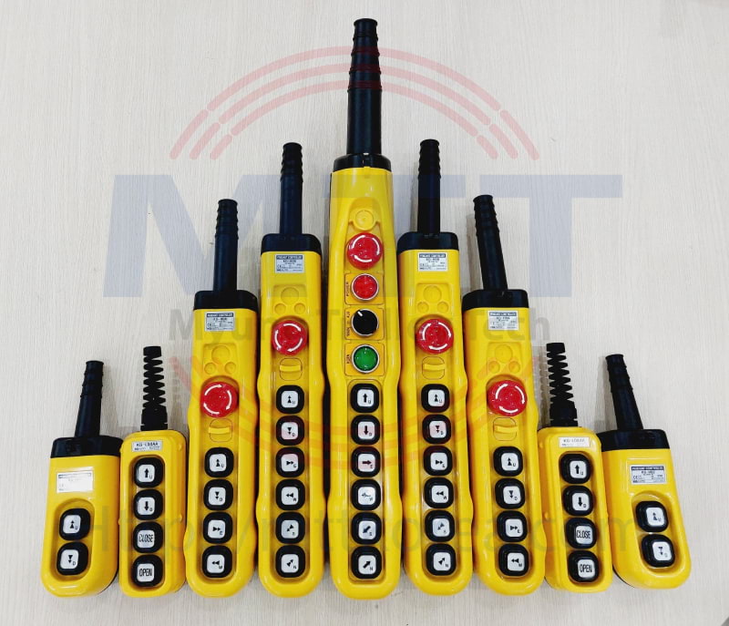 Thiết Bị Cầu Trục MTT Hàn Quốc Tay bấm điều khiển 10 nút H10EPMHAAA 