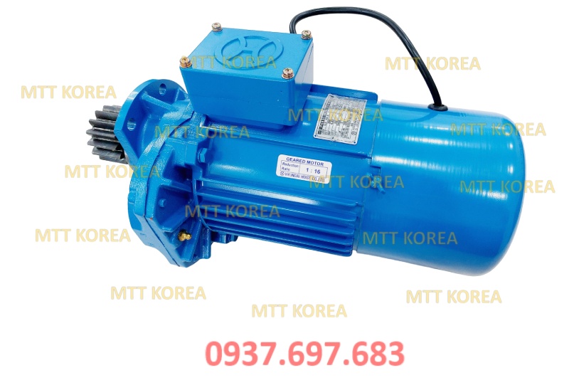 Thiết Bị Cầu Trục MTT Hàn Quốc Motor dầm biên 2.2kw x 4P Thiết Bị Cầu Trục MTT Hàn Quốc Motor dầm biên 2.2kw x 4P