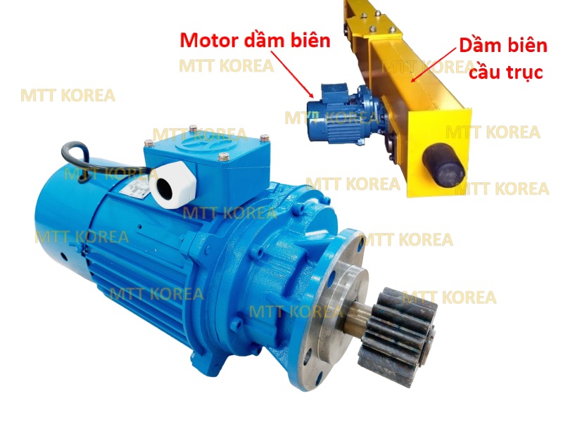 Motor dầm biên 2.2kw x 4P