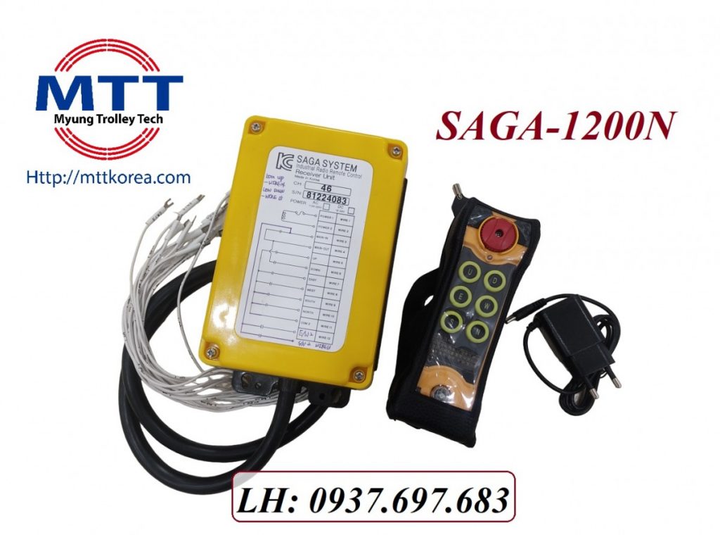 Bộ điều khiển cầu trục từ xa SAGA-1200N avatar