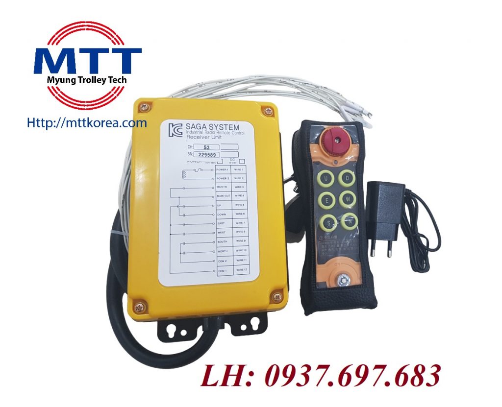 Bộ điều khiển cầu trục từ xa SAGA-600N avatar