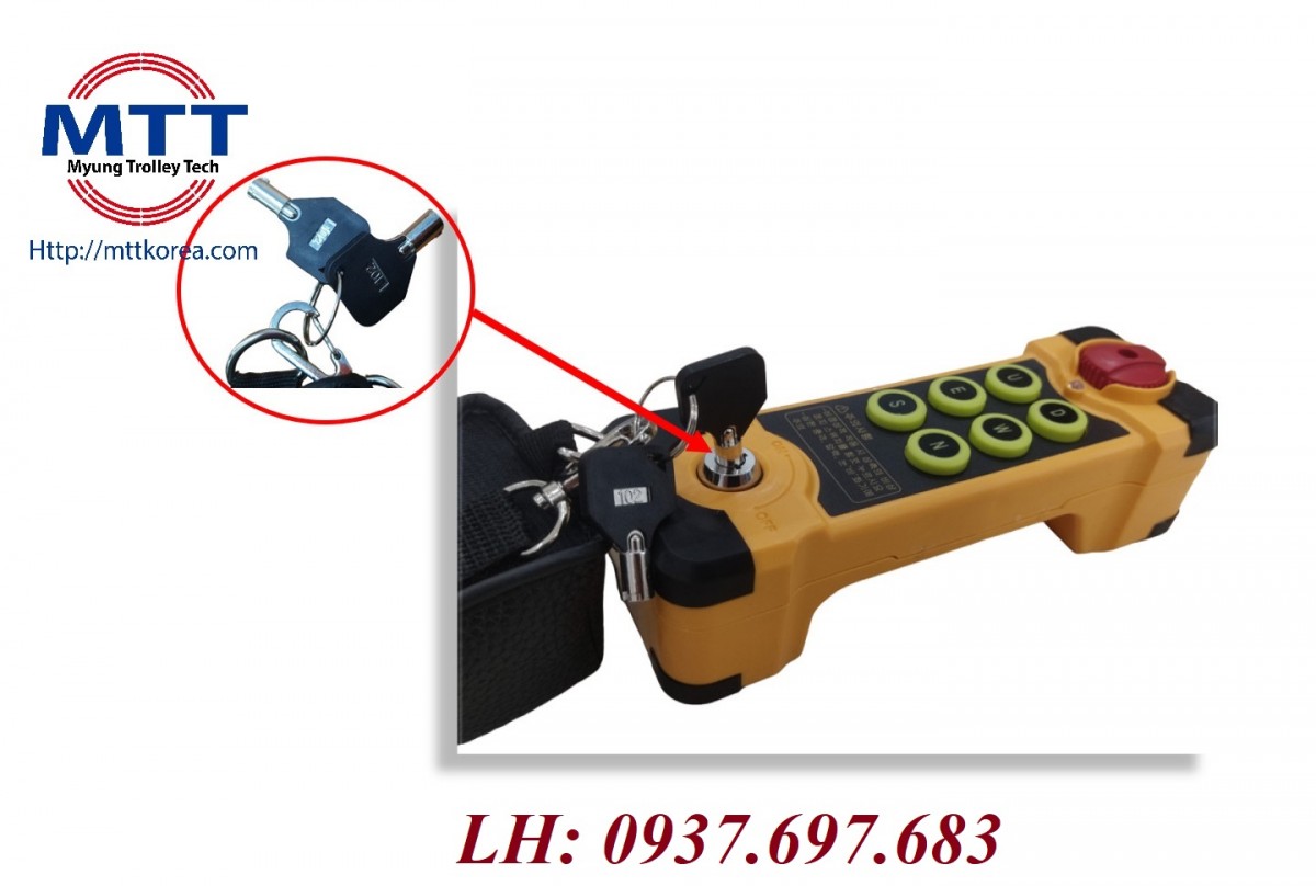 Thiết Bị Cầu Trục MTT Hàn Quốc Bộ điều khiển cầu trục SAGA-1200N 