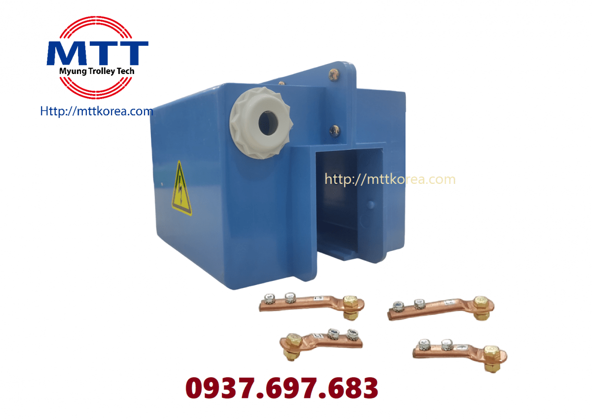 Thiết Bị Cầu Trục MTT Hàn Quốc Hộp điện giữa ray hộp kín 4P 
