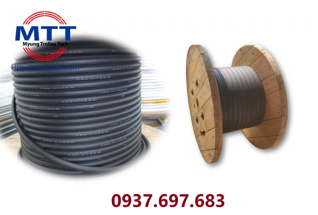 Cáp điện tròn 1.5SQx15C cầu trục