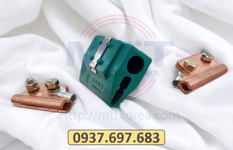 Thiết Bị Cầu Trục MTT Hàn Quốc Đầu nối nguồn ray điện 300A cầu trục 
