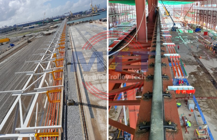 Thiết Bị Cầu Trục MTT Hàn Quốc Ray điện cầu trục Thiết Bị Cầu Trục MTT Hàn Quốc Ray điện cầu trục